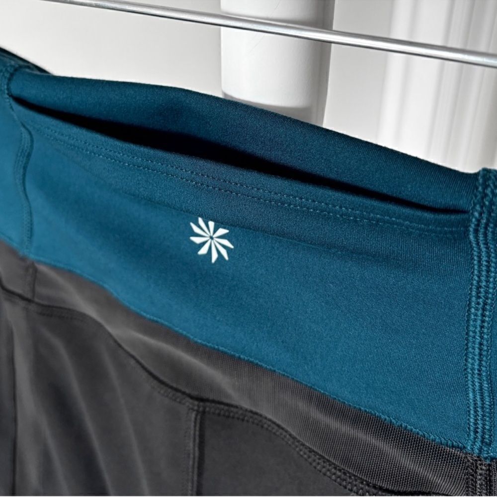 Athleta Elevation Powervita Teal 7/8 Leggings Size Small - Picture 8 of 16